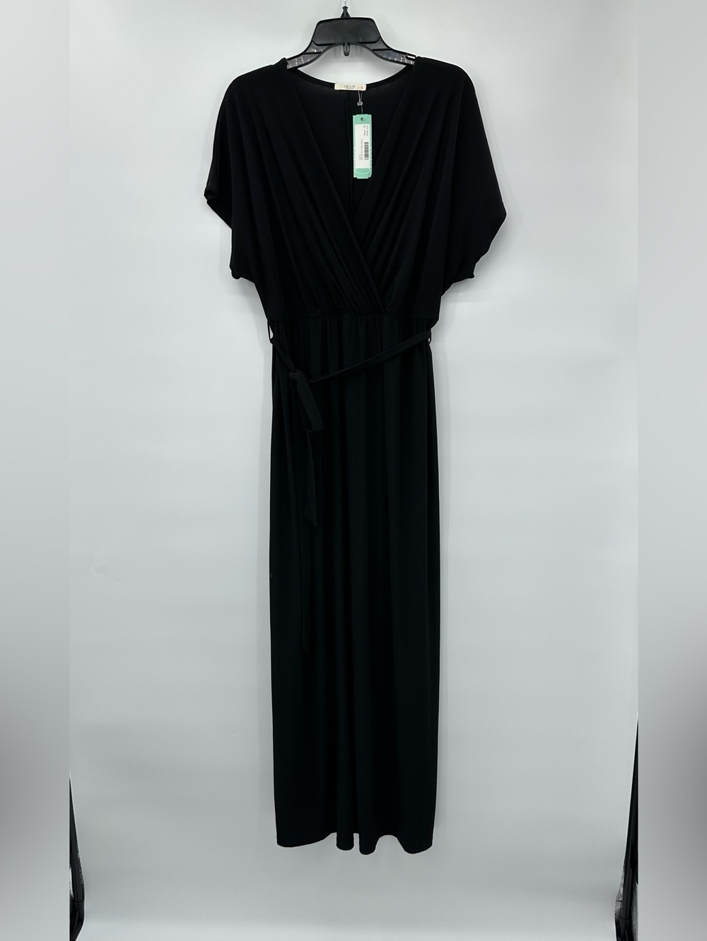 Le Lis Marvin Knit Black Maxi Dress size 1X